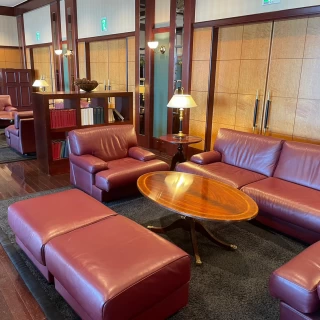 試食会場である披露宴会場の一部