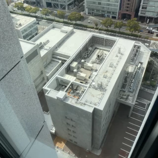 窓から見える景色