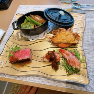 試食の料理です。