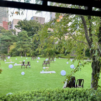 複数ある披露宴会場の1つから見た景色