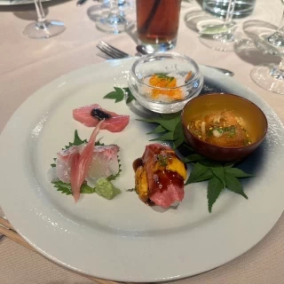 ゲストに当日提供させていただいたお料理（前菜）