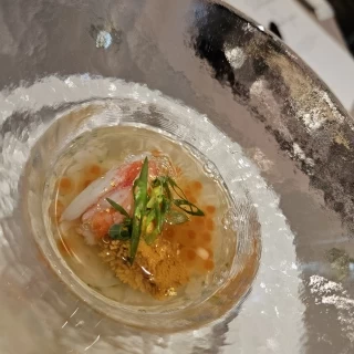 お茶漬け。出汁が美味しかった。