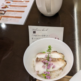 試食のお茶漬け
