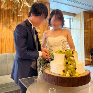 理想通りのケーキを用意してもらいました