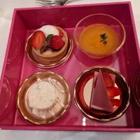 デザート、種類は選べます