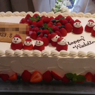 オリジナルウェディングケーキ！