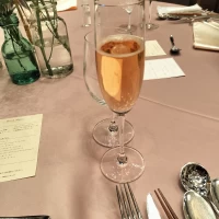 乾杯用のシャンパン