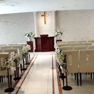 十字架が映えます