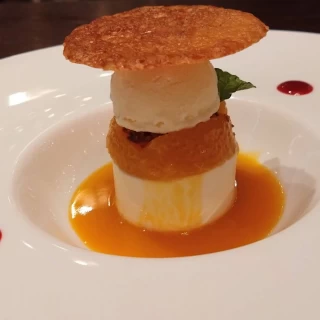 試食のデザートです。