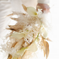 ウェディングブーケはより永く保存してもらえるようリクエスト