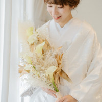白無垢にも合うブーケ