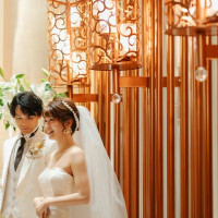 横から撮影しても美しいチャペル