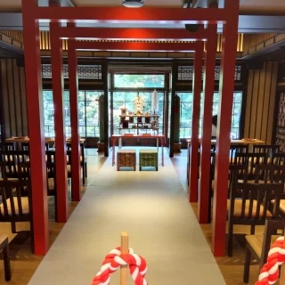 神前式会場