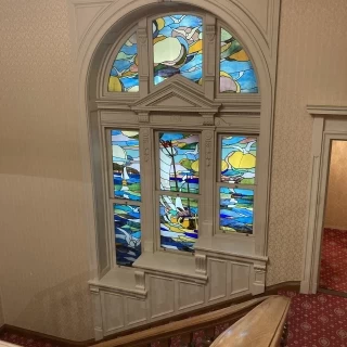 貴賓館内、写真スポット