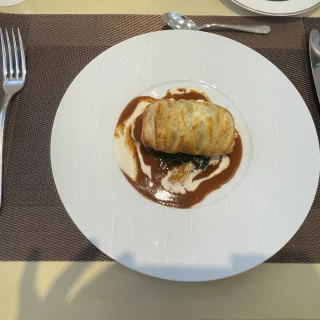 メインの魚料理