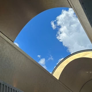 天井が開きました