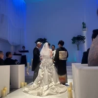 親子3人で入場