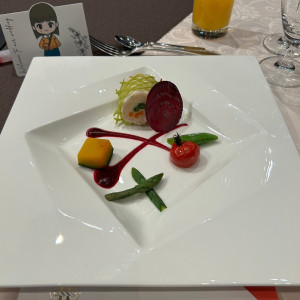 料理4/7 鯛と白身魚のムース包み|674666さんのホテルモントレ グラスミア大阪の写真(2030140)