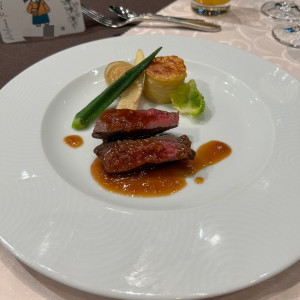 料理5/7 牛フィレ肉ステーキ|674666さんのホテルモントレ グラスミア大阪の写真(2030161)