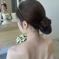 ヘアセット後の様子