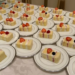 ケーキカットで出てきたケーキです
