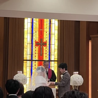 ステンドグラスが伝統的でした