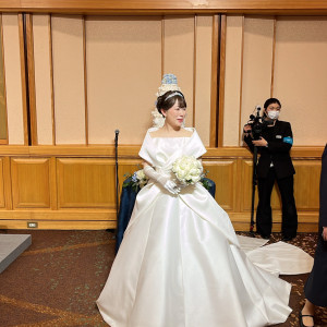 ウェディングドレス撮影タイムがありました|674856さんの帝国ホテル 東京の写真(2030499)