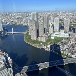 水上バスなど眺められます|674856さんのRESTAURANT LUKE with SKY LOUNGE（レストランルーク スカイラウンジ）の写真(1912263)