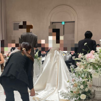 披露宴会場です
