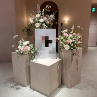 ロビーの装花も華やかです