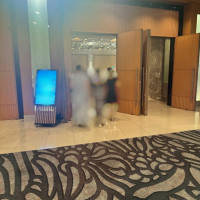 披露宴会場入り口です