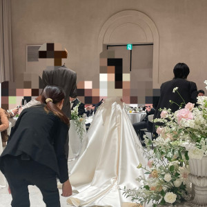 披露宴会場です|675154さんのニーズ青山 by T&G WEDDING (旧 青山迎賓館)の写真(2478602)