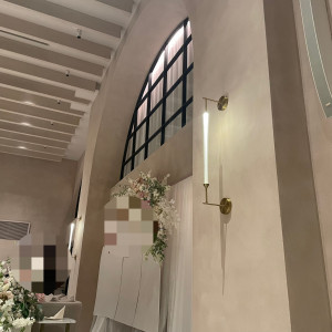 高砂側の壁側もおしゃれです|675154さんのニーズ青山 by T&G WEDDING (旧 青山迎賓館)の写真(2478613)