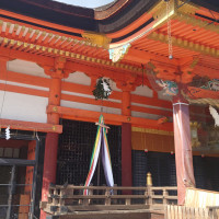八坂神社での神前式ができます。