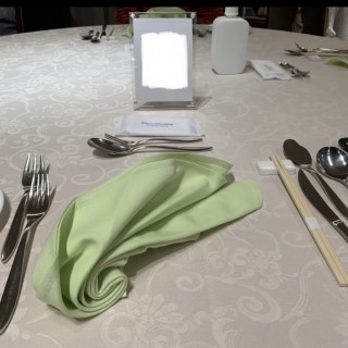 試食会のテーブル装飾