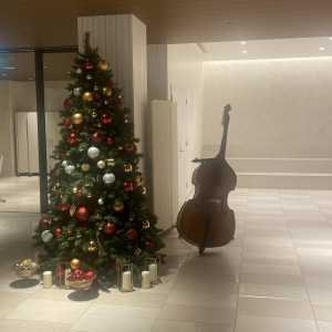 クリスマスツリーの装飾|675349さんのララシャンスOKAZAKI迎賓館の写真(2104993)