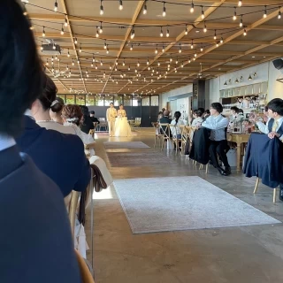 広々とした披露宴会場