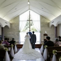 結婚式中