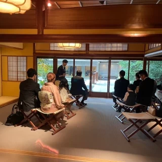 新用亭の様子です。