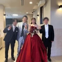 デザートビュッフェ時にゲストと写真を撮る時間も作れました