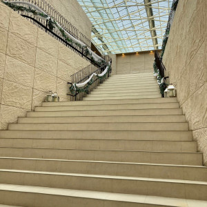 天候に左右されない大階段|675758さんのル・グラン・ミラージュの写真(1923300)