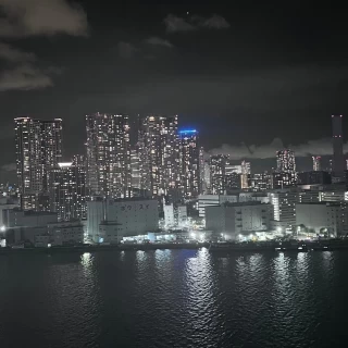 ホテルからの夜景