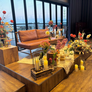 ステキな高砂でした。|675923さんのBAYSIDE GEIHINKAN VERANDA/テイクアンドギヴ・ニーズウェディングの写真(2580450)