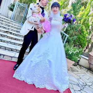 スナップ撮影前|675971さんのST.MARGARET WEDDING（セント・マーガレット ウエディング）の写真(2248643)