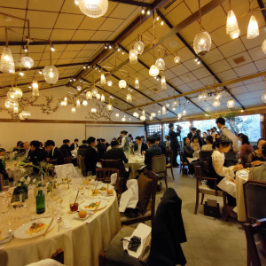披露宴会場の雰囲気|675982さんのTHE SODOH HIGASHIYAMA KYOTO（ザ ソウドウ 東山 京都）の写真(2062825)