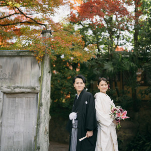結婚式場の門、入り口|675982さんのTHE SODOH HIGASHIYAMA KYOTO（ザ ソウドウ 東山 京都）の写真(2062810)