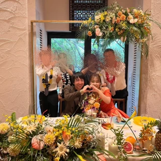 みんなでハートマークでパシャリ♡