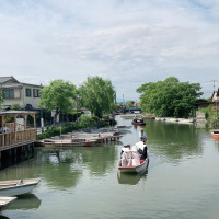 柳川名物の川下りで登場！