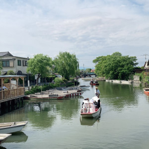 柳川名物の川下りで登場！|675989さんの柳川藩主立花邸 御花 since 1738の写真(1921330)