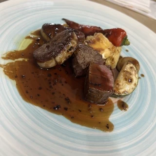 試食でいただきいた肉料理